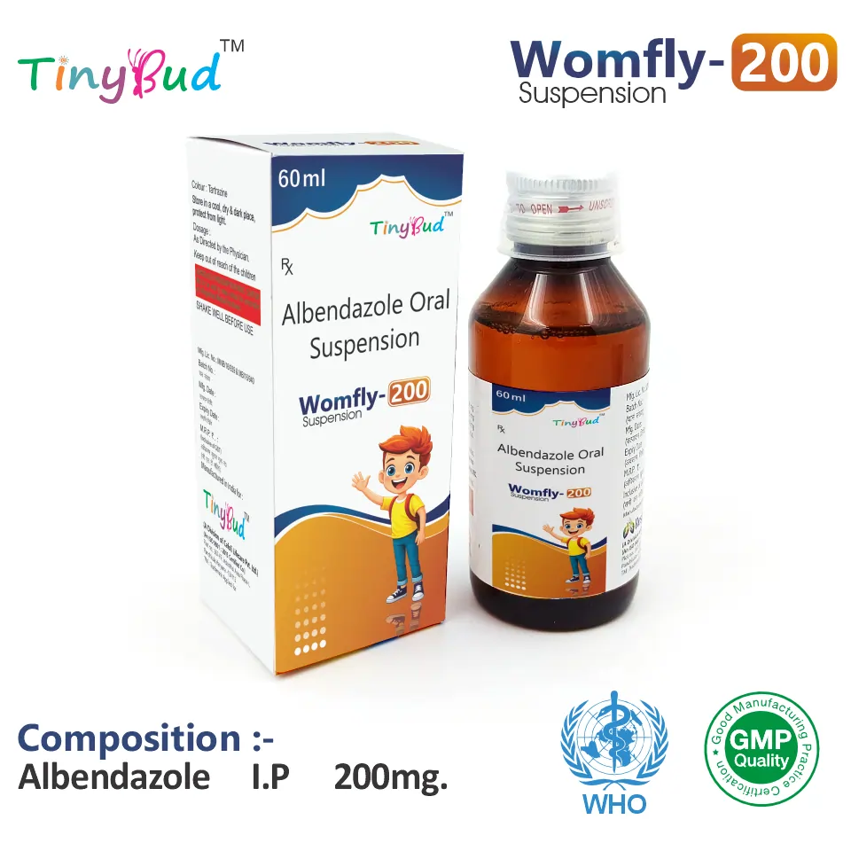 Albendazole 200mg Syrup Top Pharma PCD